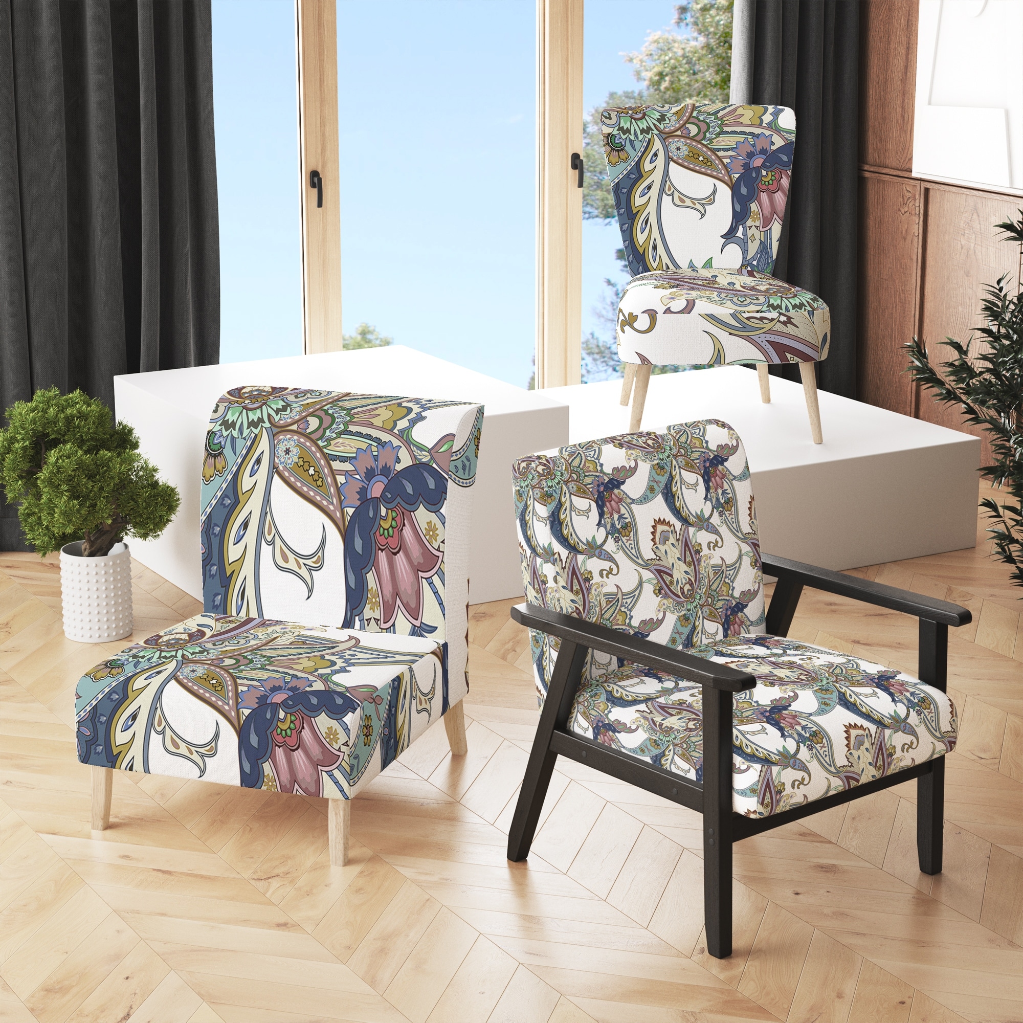 Paisley Accent Chairs - Bed Bath & Beyond